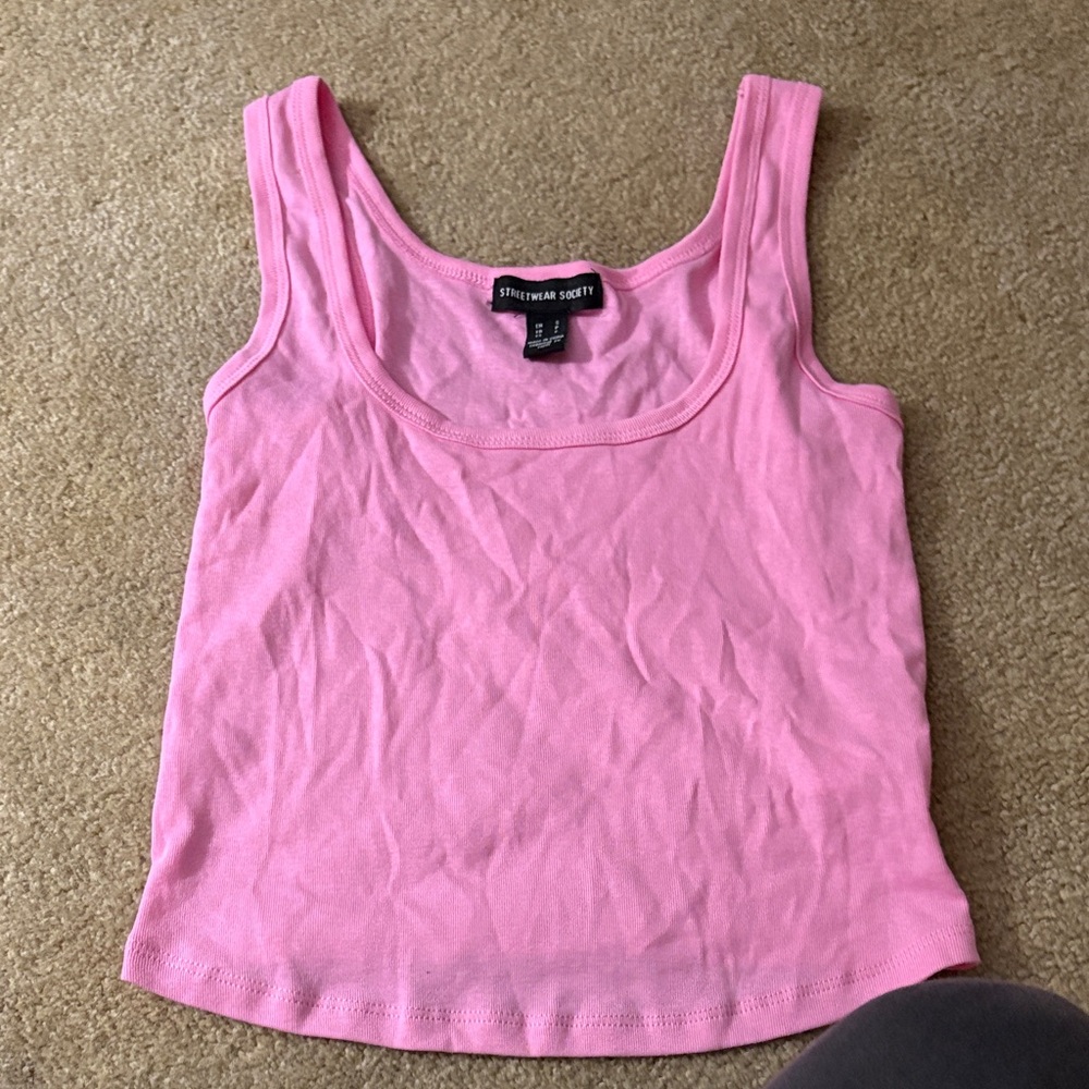 Stylestalker Vibrant Pink Tank Top